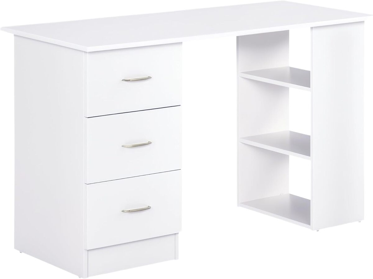 Test : bureau informatique HOMCOM compact et pratique