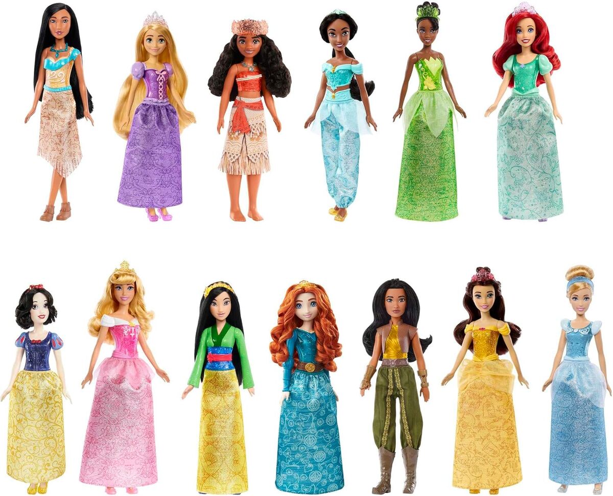 Test : coffret Mattel Princesses Disney étincelantes