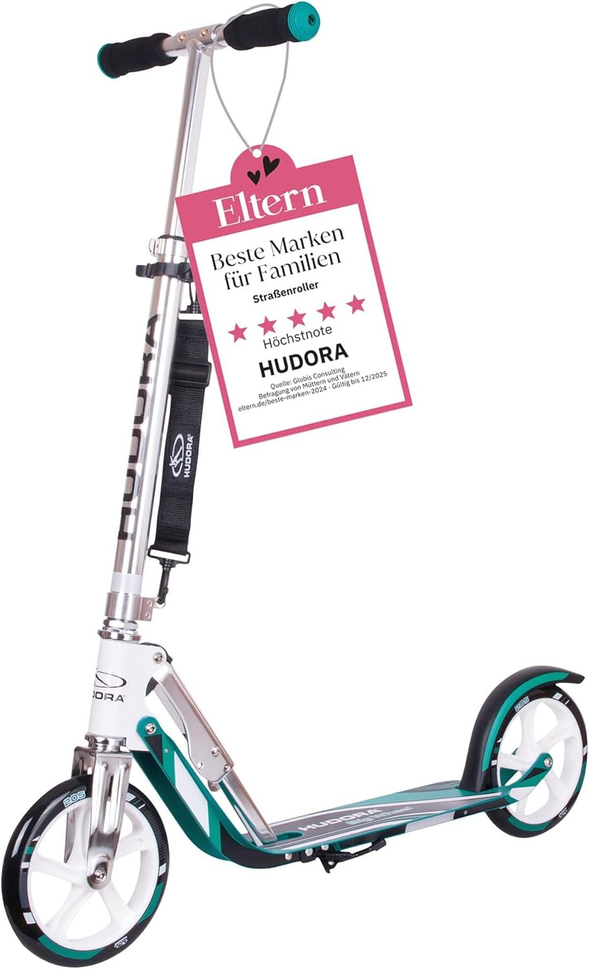 Test de la trottinette HUDORA BigWheel 205 : sportive et ajustable