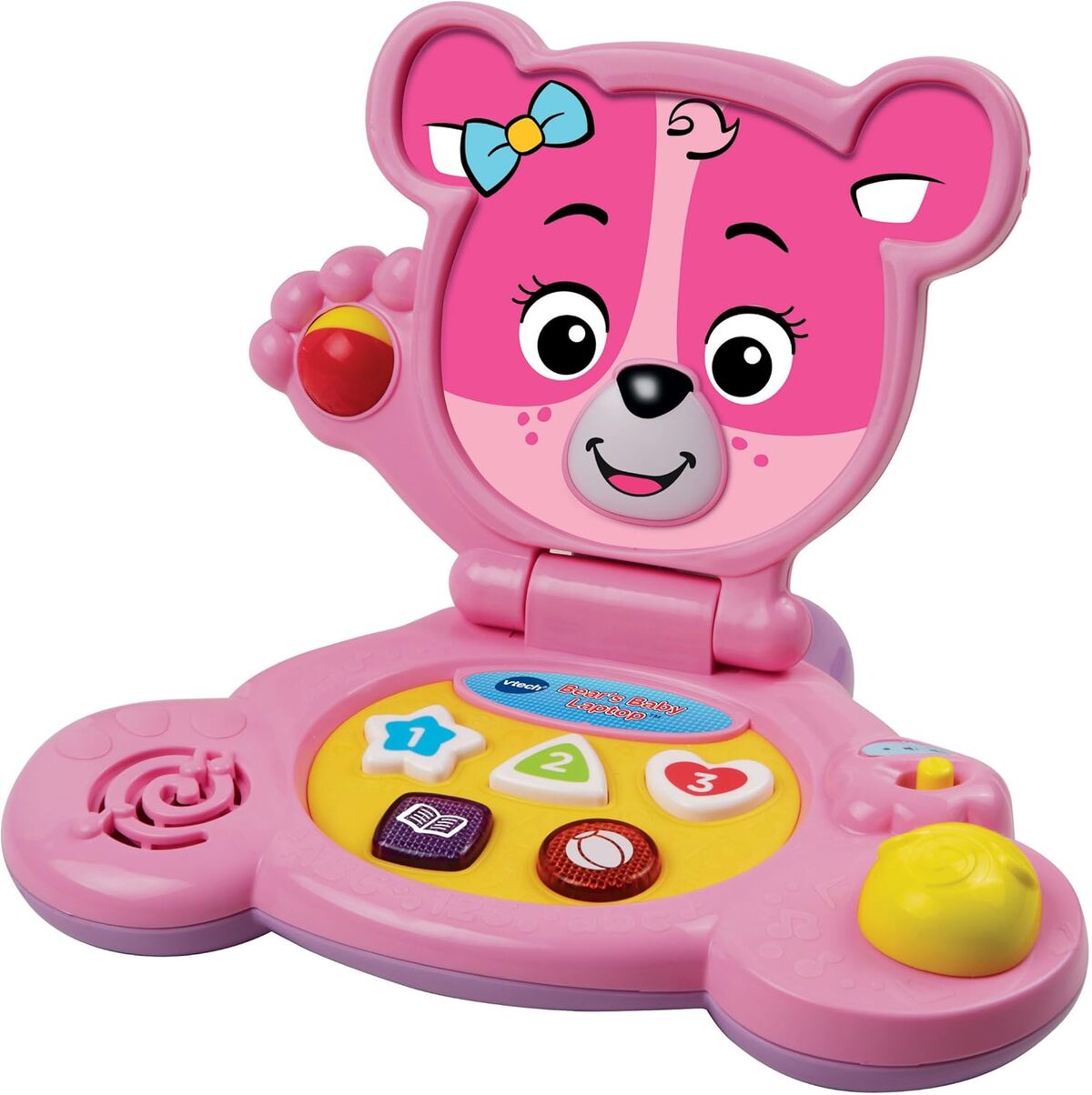 Test du bébé ordinateur portable rose VTech Bear