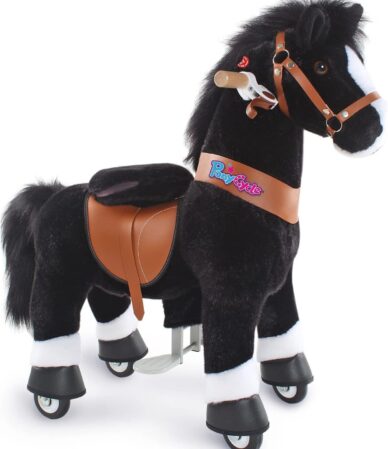 Test du PonyCycle : le cheval en peluche à chevaucher modèle Ux326 pour enfants