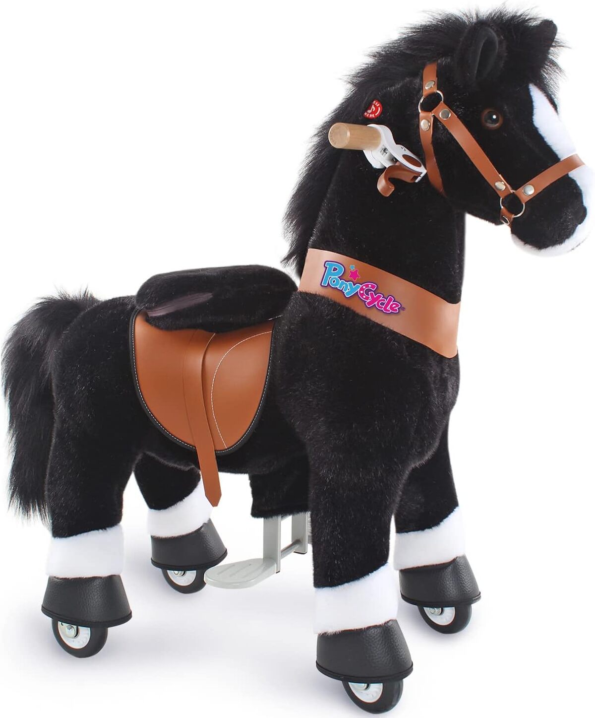 Test du PonyCycle : le cheval en peluche à chevaucher modèle Ux326 pour enfants