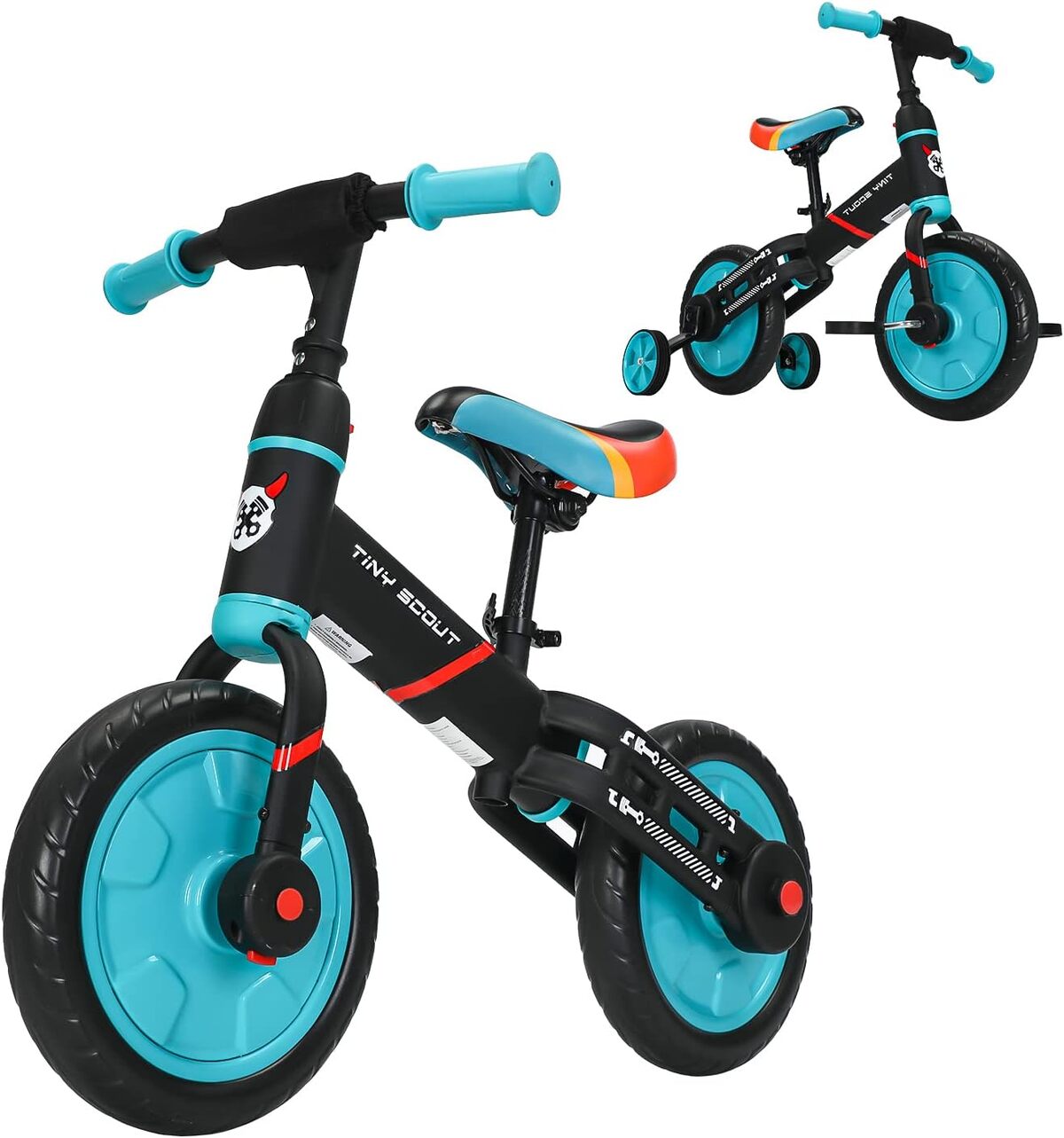 Test du vélo d'équilibre UBRAVOO Tiny Scout : le 4 en 1 pour enfants