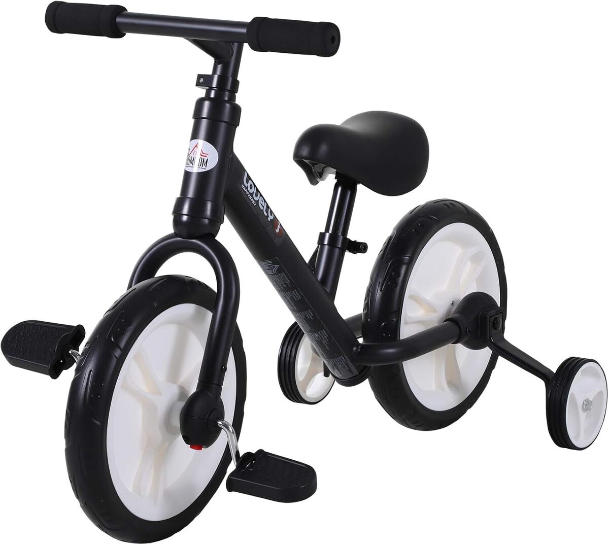 Test du vélo draisienne 2 en 1 HOMCOM pour enfants