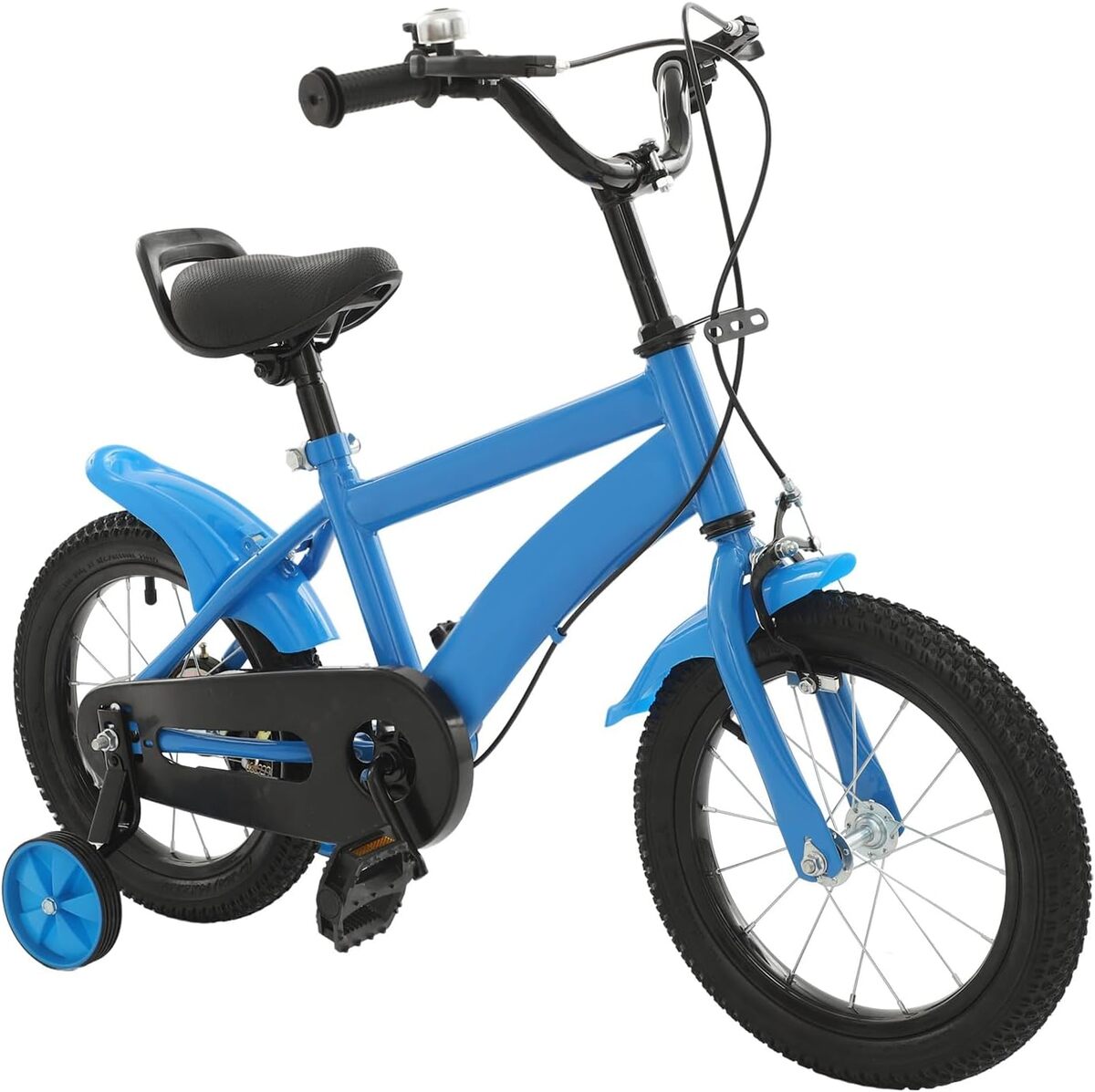 Test du vélo enfant AOOUNGM 14 pouces avec roues d'entraînement