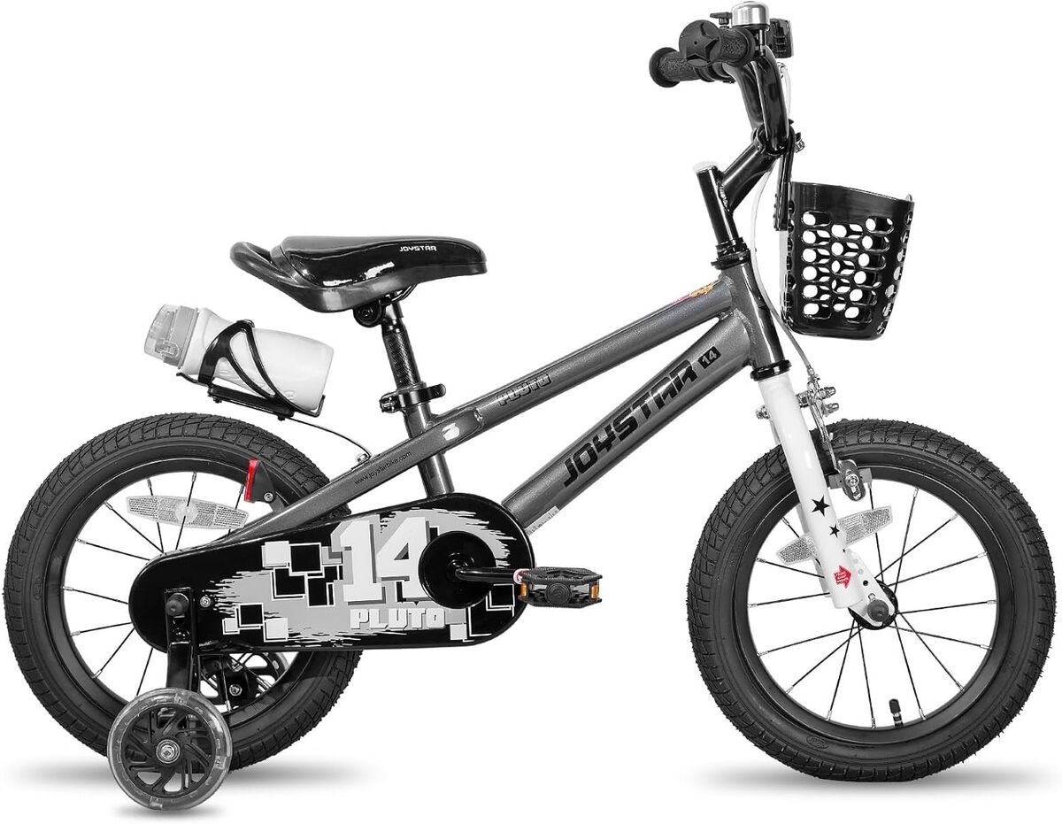 Test du vélo enfant JOYSTAR Pluto 14 pouces gris