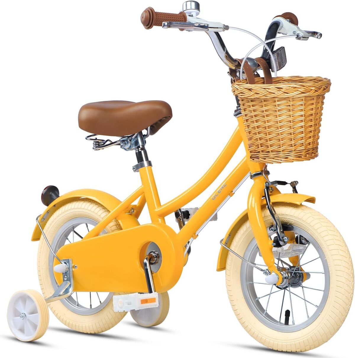 Test du vélo Glerc 12 pouces vintage jaune pour enfants