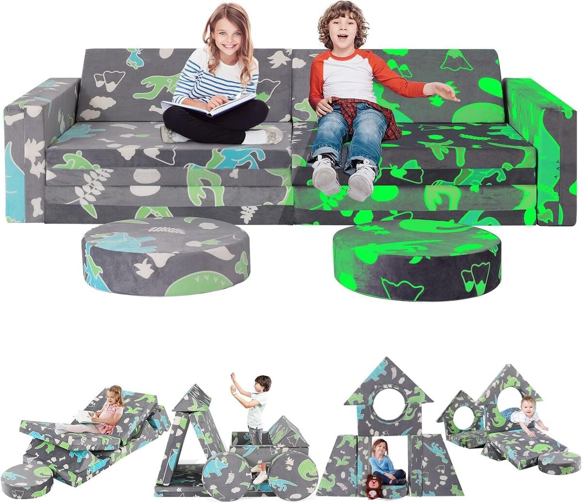 Test : gilire lot de 18 canapés modulables pour enfants