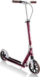Test : globber NL 205, la trottinette pliable à suspension avant