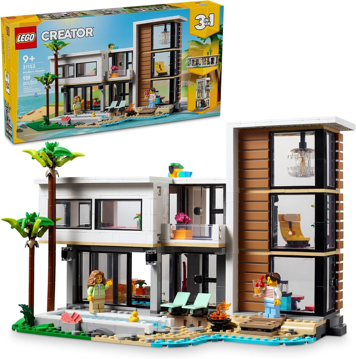 Test : lEGO Creator 3 en 1 maison moderne, modèle 31153