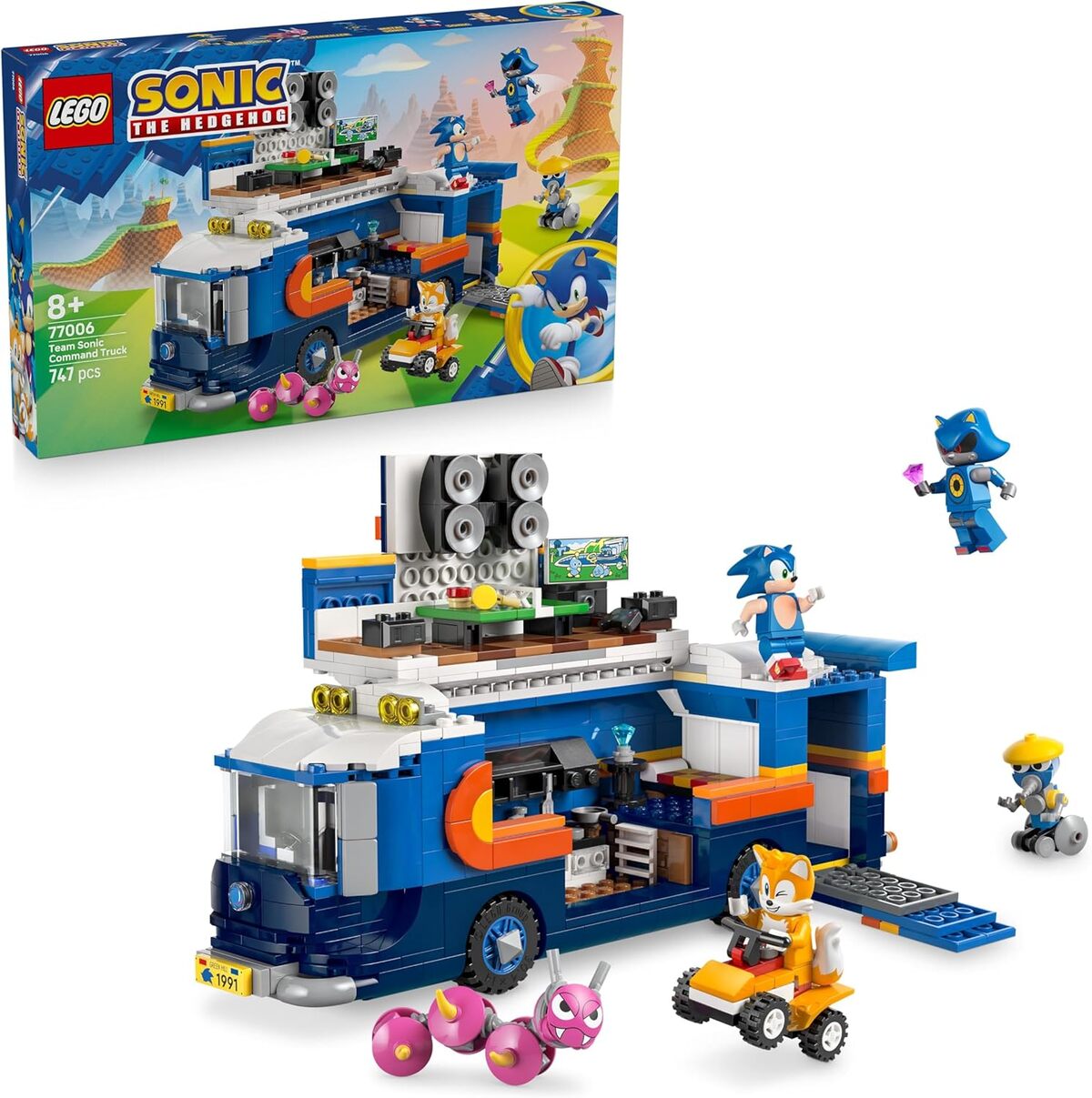 Test LEGO Sonic le camion de l'équipe 77006 : un jouet interactif pour fans dès 8 ans