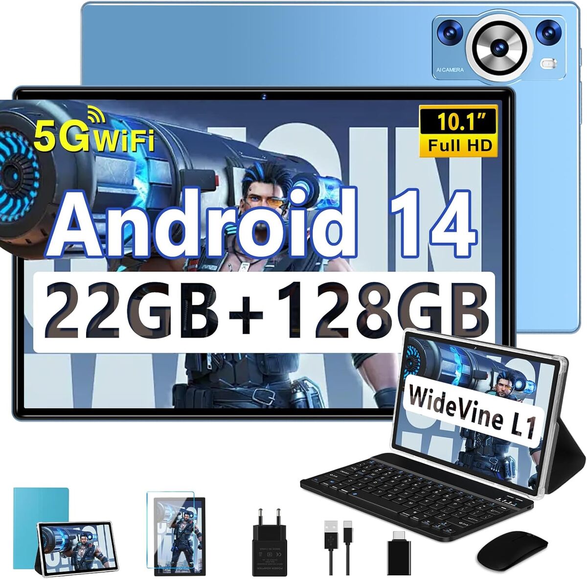 Test tablette Deertime 2025 : performance 5G et polyvalence en 10, 1 pouces