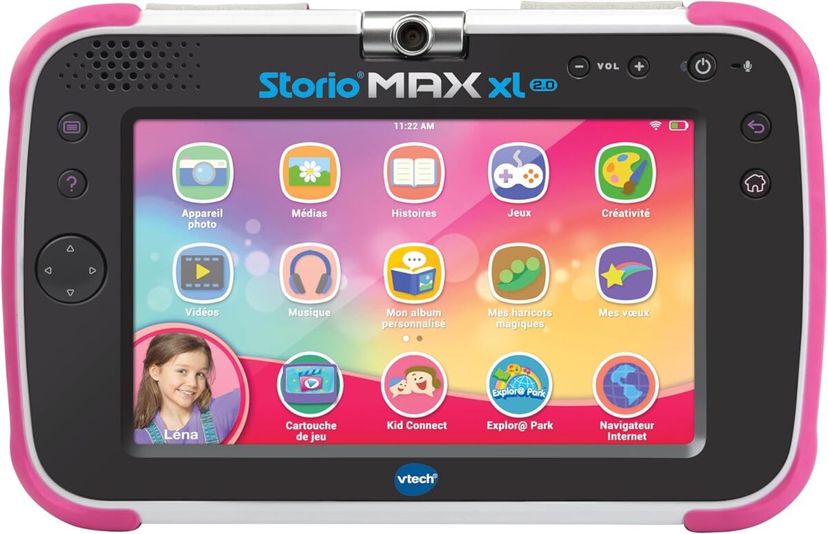 Test : tablette éducative VTech Storio Max XL 2.0 Rose