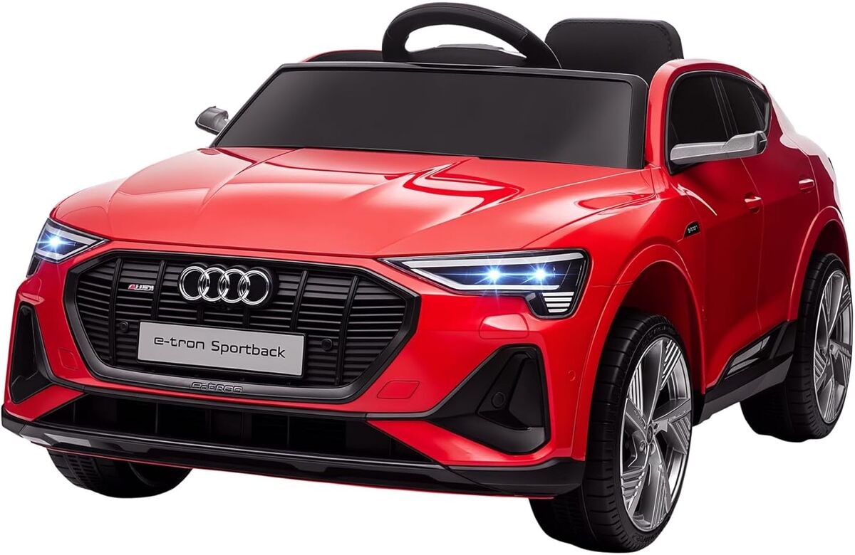 Test : voiture électrique audi e-tron sportback pour enfants