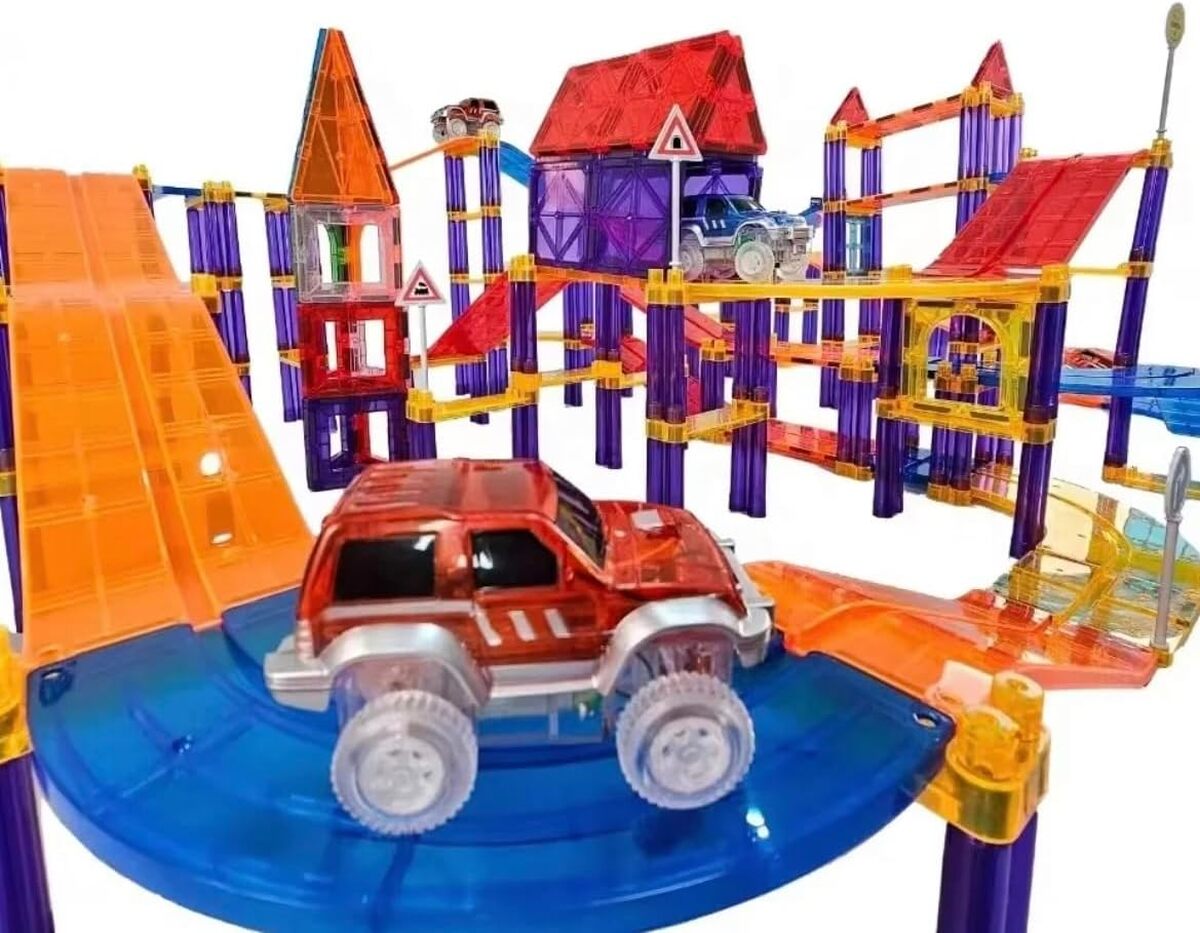 Test : wonder Toys, jeu de construction piste de course