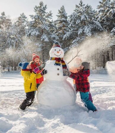 Vocabulaire : l'imagier de l'hiver pour enfants