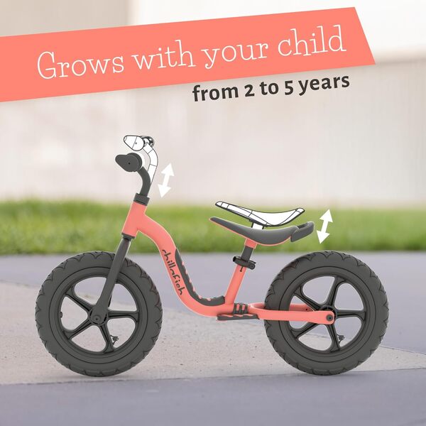 Chillafish Charlie Family, 10 inch Or 12 inch Balance Bike with Nice Extra Features