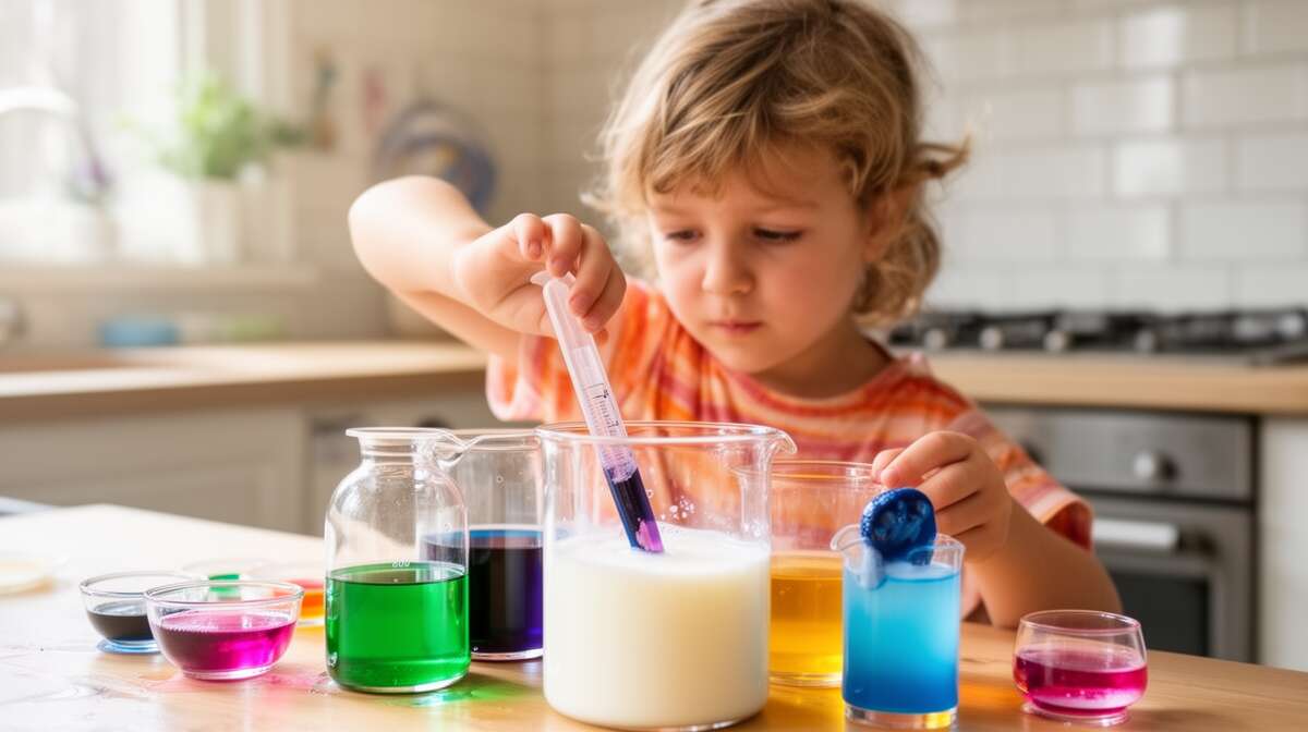étapes pour réaliser le lait magique étapes pour réaliser le lait magique