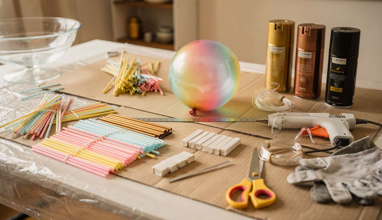 Comment fabriquer une boule de pailles facilement ?