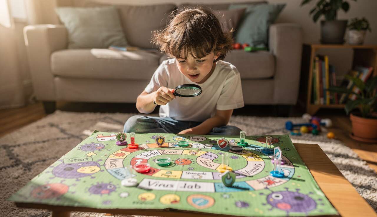 Comment fabriquer un jeu de chasse aux virus ?