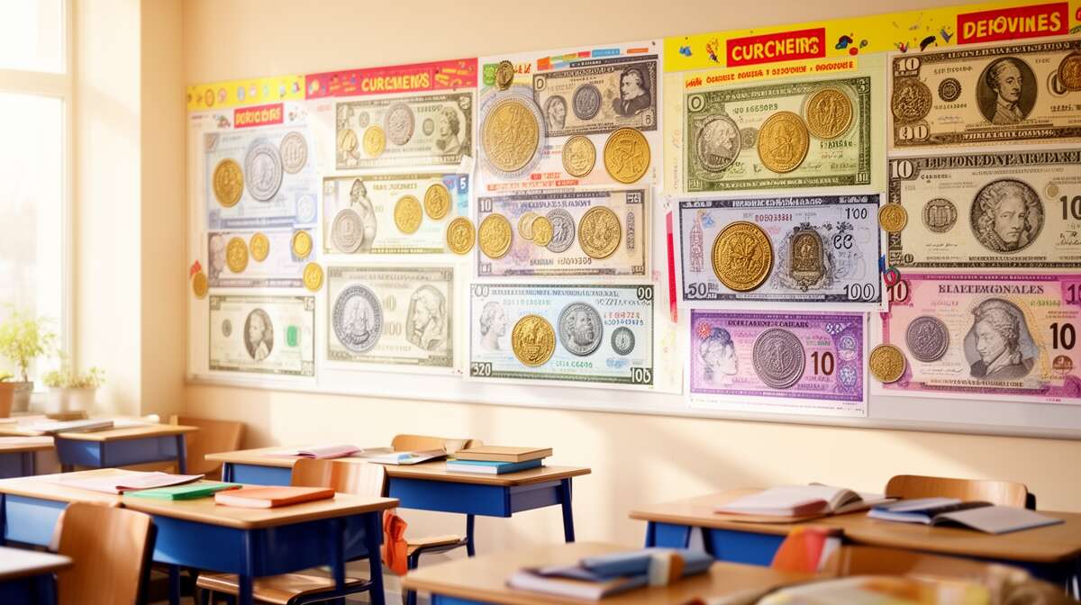 Exemples d'affiches efficaces pour l'apprentissage de la monnaie Exemples d'affiches efficaces pour l'apprentissage de la monnaie
