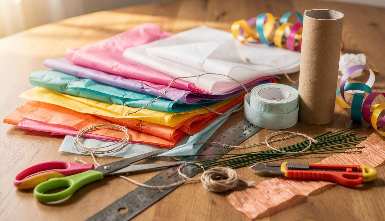 Comment fabriquer des pompons en papier pour danser ?