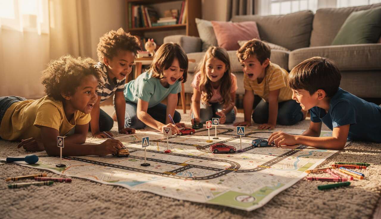 Id&eacute;es d'activit&eacute;s pour jouer avec les routes imprim&eacute;es