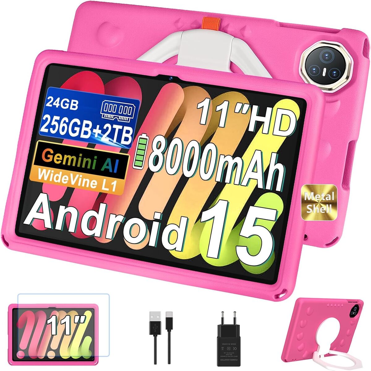 Test de la tablette Dghrti 15 pour enfants : performance et sécurité