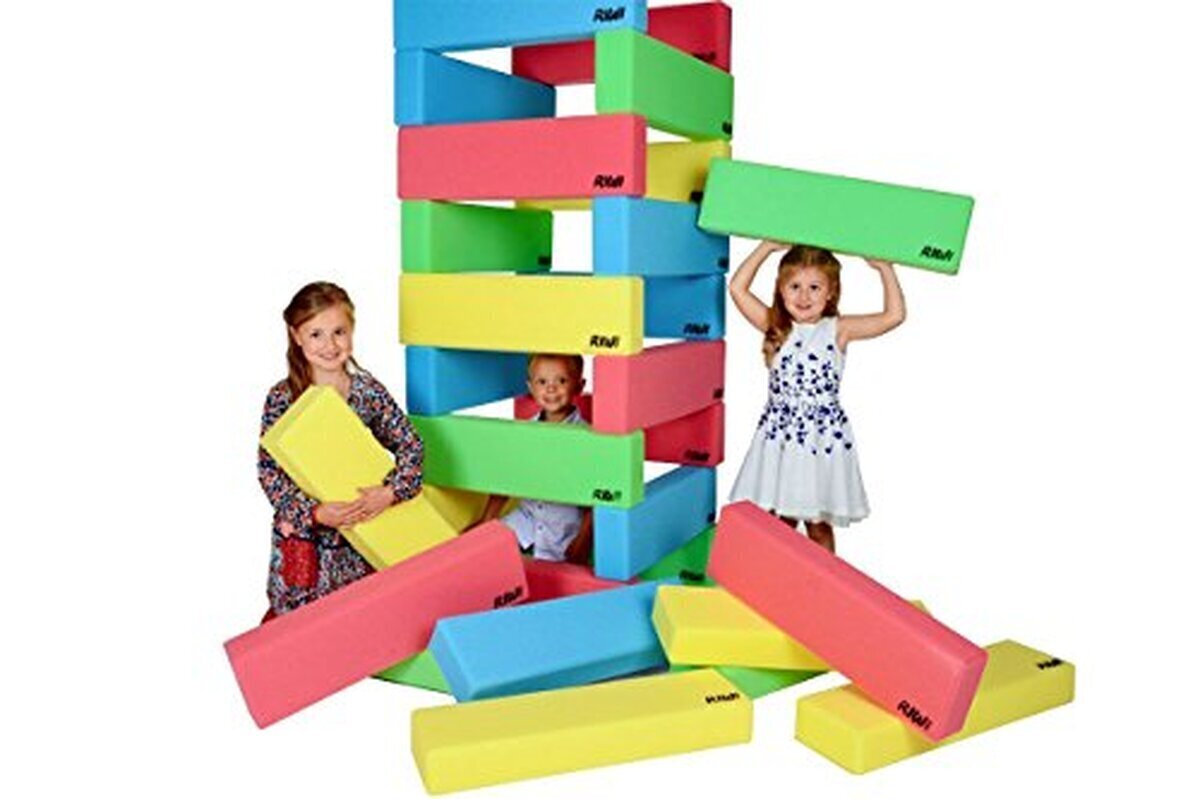 Test des blocs de construction en mousse XXL RIWI