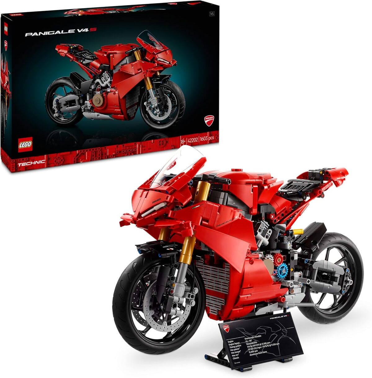 Test du LEGO Technic Ducati Panigale V4 S