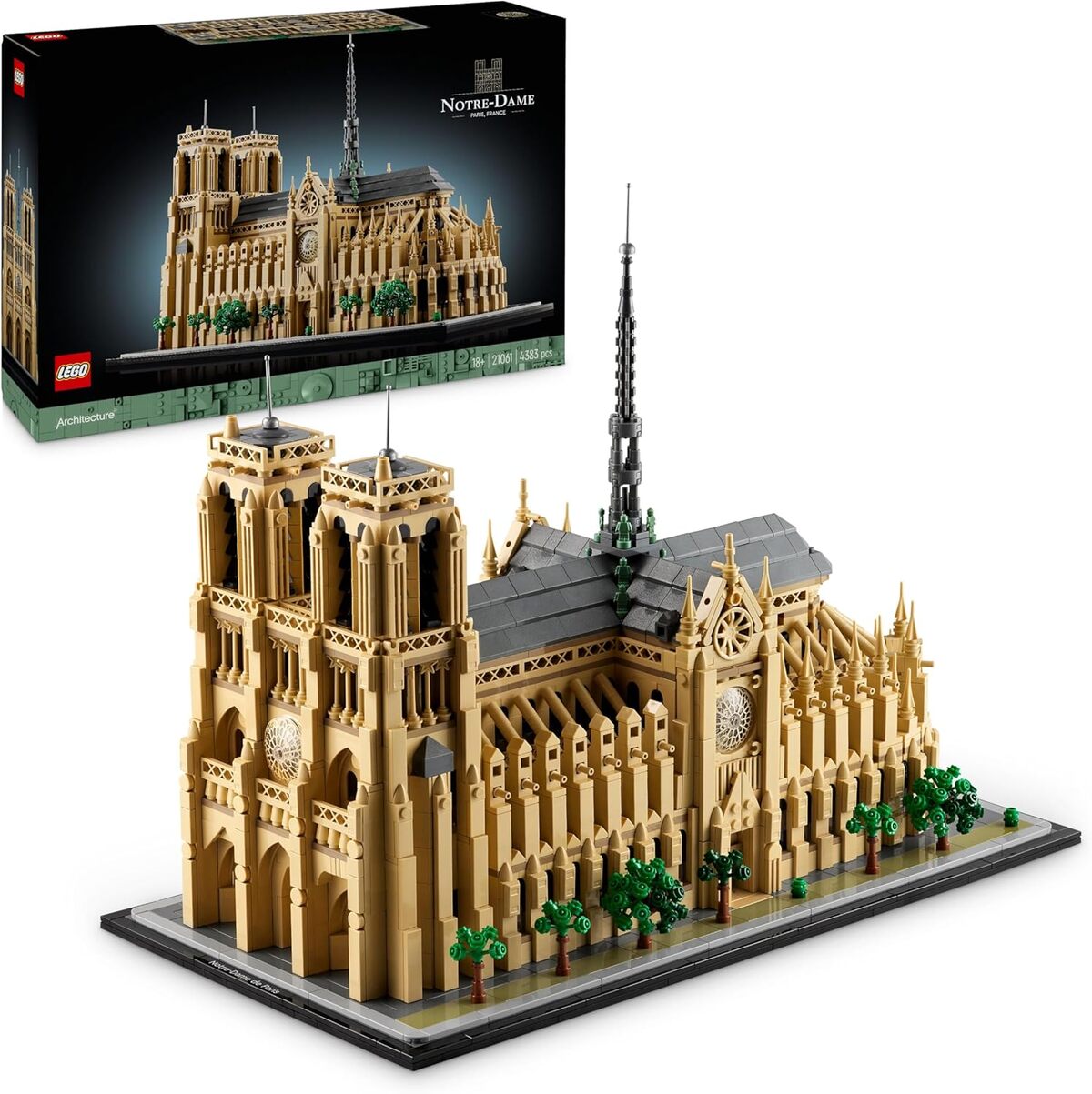 Test : maquette LEGO Notre-Dame de Paris 21061