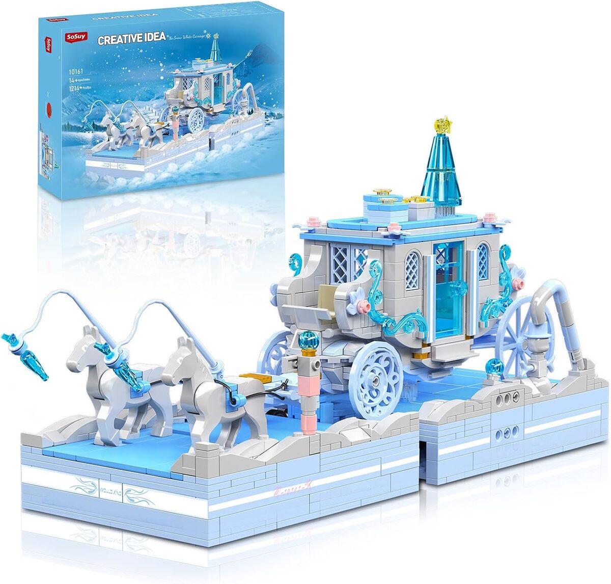 Test : sosuy parc d’attractions motorisé 5220+ pièces