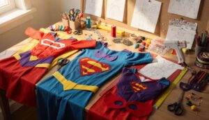 Déguisement de super-héros fait maison : astuces et idées DIY