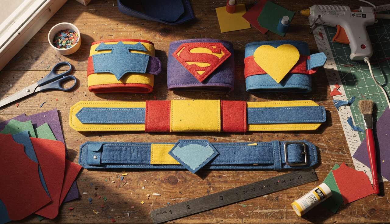 Les accessoires supplémentaires : manchettes et ceintures Les accessoires supplémentaires : manchettes et ceintures