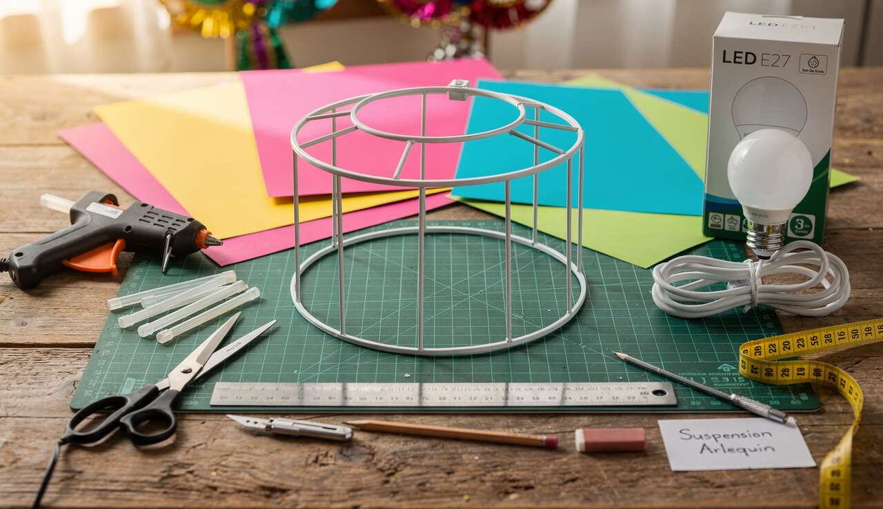 Suspension Arlequin DIY pour le Carnaval : comment la Fabriquer ?