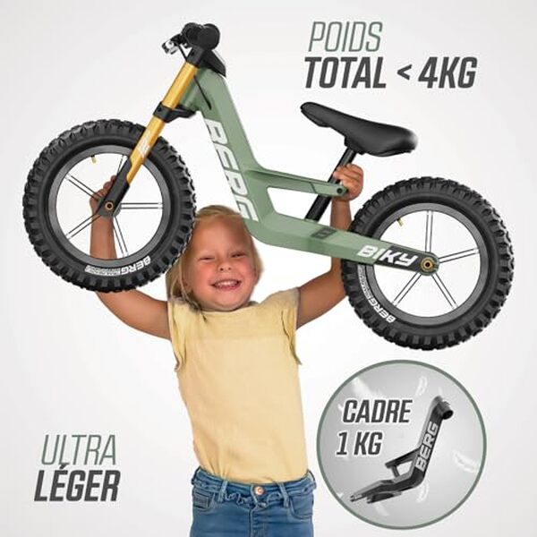 Découvrez notre test complet de la draisienne Berg Biky Cross en vert, idéale pour initier les enfants au vélo dès 2 ans. Ergonomie, sécurité et performance à l'honneur.