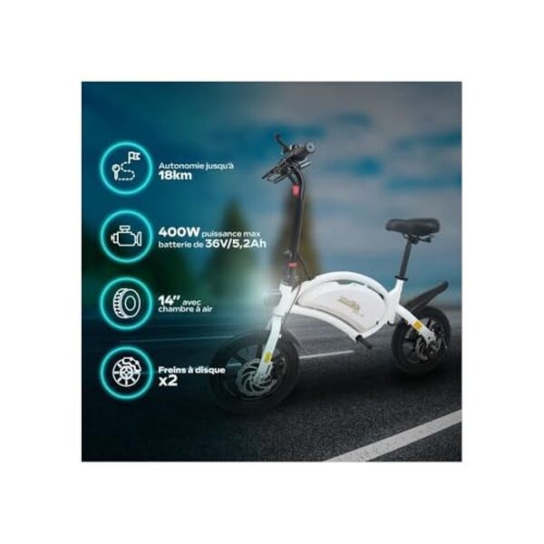 Découvrez notre test approfondi de la draisienne électrique UrbanGlide eBike 140 White : performance, design et autonomie détaillés pour faire le bon choix.