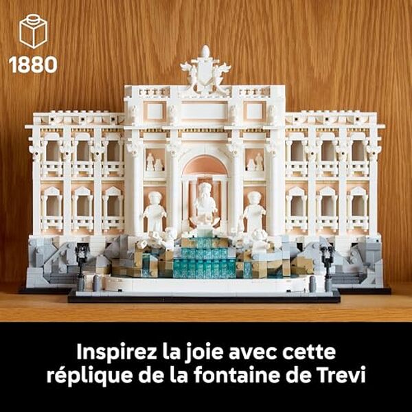 Plongez dans notre test complet du LEGO Architecture Fontaine de Trevi 21062 : explorez les détails de cette merveille miniature et son montage captivant.