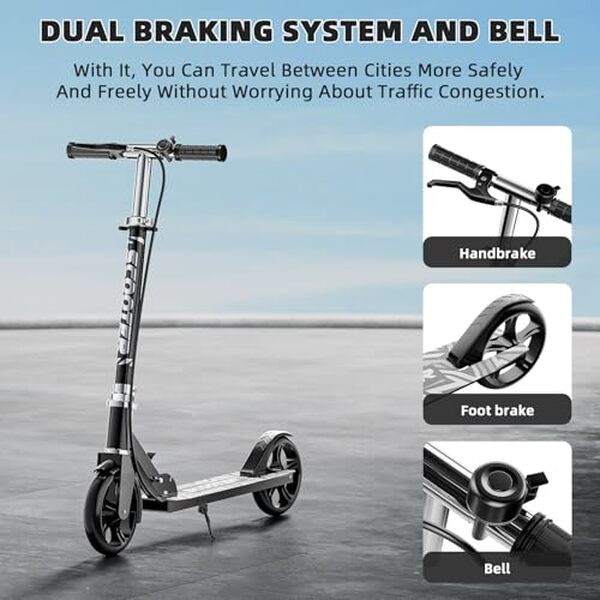 Découvrez notre analyse de la trottinette polyvalente, alliant légèreté, pliabilité et grandes roues pour un confort optimal en ville et en extérieur.