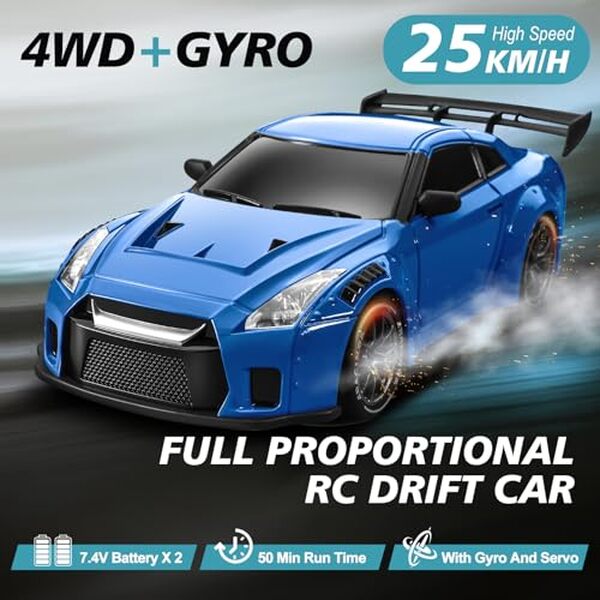 Découvrez notre essai détaillé de la voiture télécommandée aCAMMZAR Drift : vivez l'expérience ultime avec sa vitesse de 25 km/h, sa transmission 4x4, son gyroscope innovant et ses lumières LED éblouissantes.