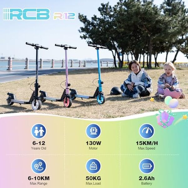 Découvrez notre test complet de la trottinette électrique RCB R12 pour enfant : performance, sécurité et sensation de glisse au rendez-vous