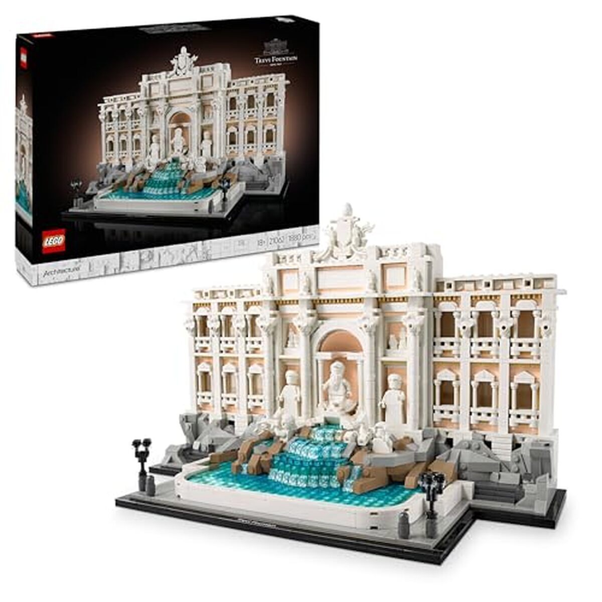 Test du LEGO Architecture Fontaine de Trevi 21062