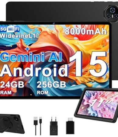 Test tablette Enfants Android 15 : performance octa-core et protection antichoc