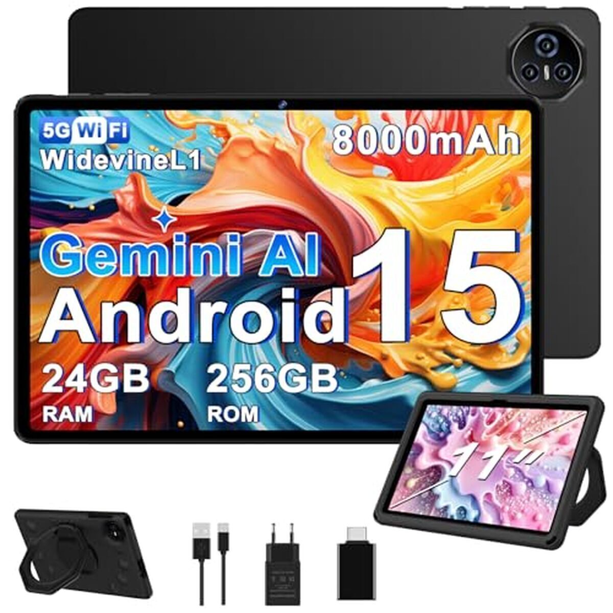 Test tablette Enfants Android 15 : performance octa-core et protection antichoc