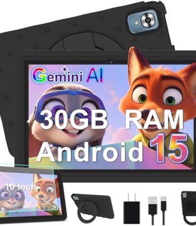 Test : tablette enfants DMOAO 10 pouces Android 15, la robuste connecté