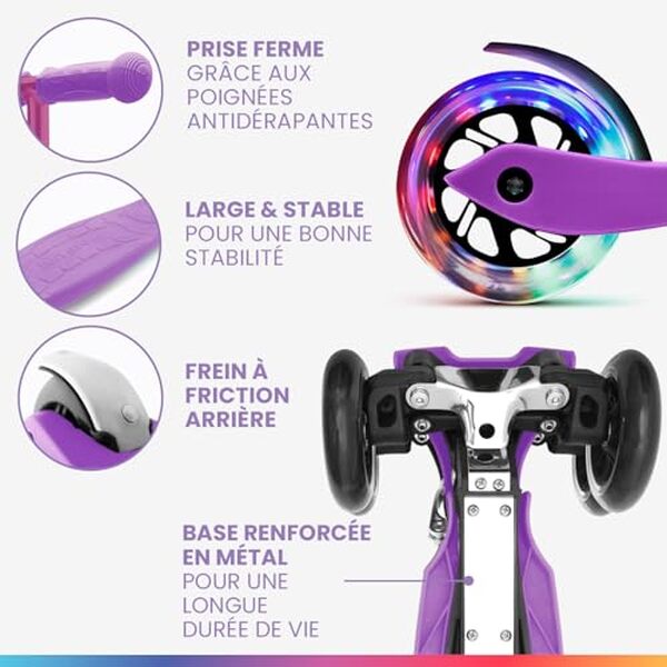 Découvrez la trottinette 3 roues test fun pro one : parfait mélange entre plaisir, stabilité et sécurité pour les petits aventuriers