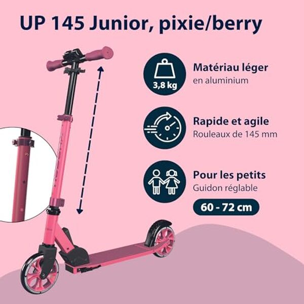 Découvrez le scooter Hudora Up 145 Junior : une revue complète sur sa sécurité et sa qualité pour offrir à vos enfants une expérience de conduite inoubliable.
