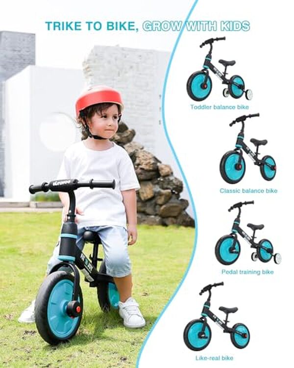 Découvrez le vélo d'entraînement uBRAVOO Fit 'n Joy, conçu pour accompagner les tout-petits dans leur apprentissage. Adaptabilité et plaisir garantis  !