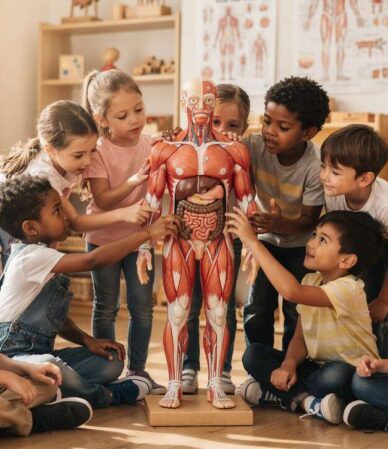 Cherche et Trouve : découvrir le Corps Humain avec Montessori