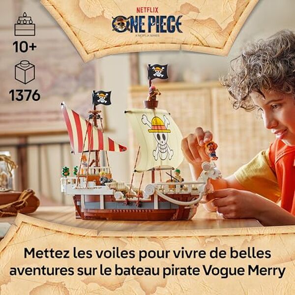 Découvrez notre critique détaillée du Vogue Merry LEGO, un bateau pirate emblématique de One Piece. Analyse des détails, du design et de l'expérience pour les inconditionnels de l'univers.